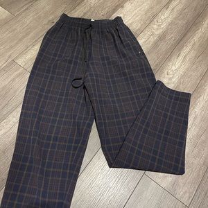 ARITZIA WILFRED plaid pants
